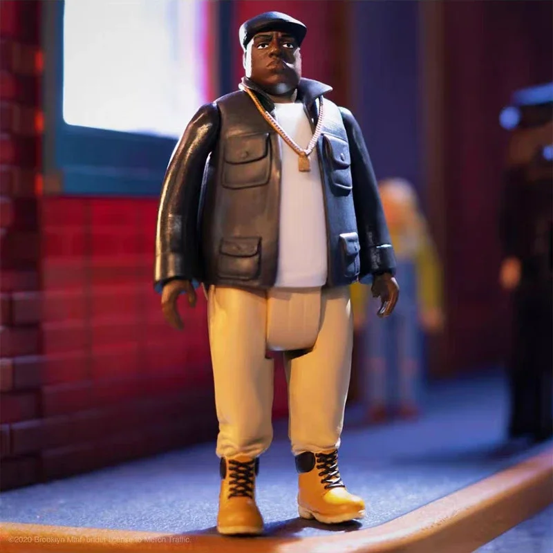 In Stock Super7 Notorious B.I.G. ReAction Figures-The Orig 3.75-inch Bboy Hip-hop Collectible Gift Halloween Boy Toy