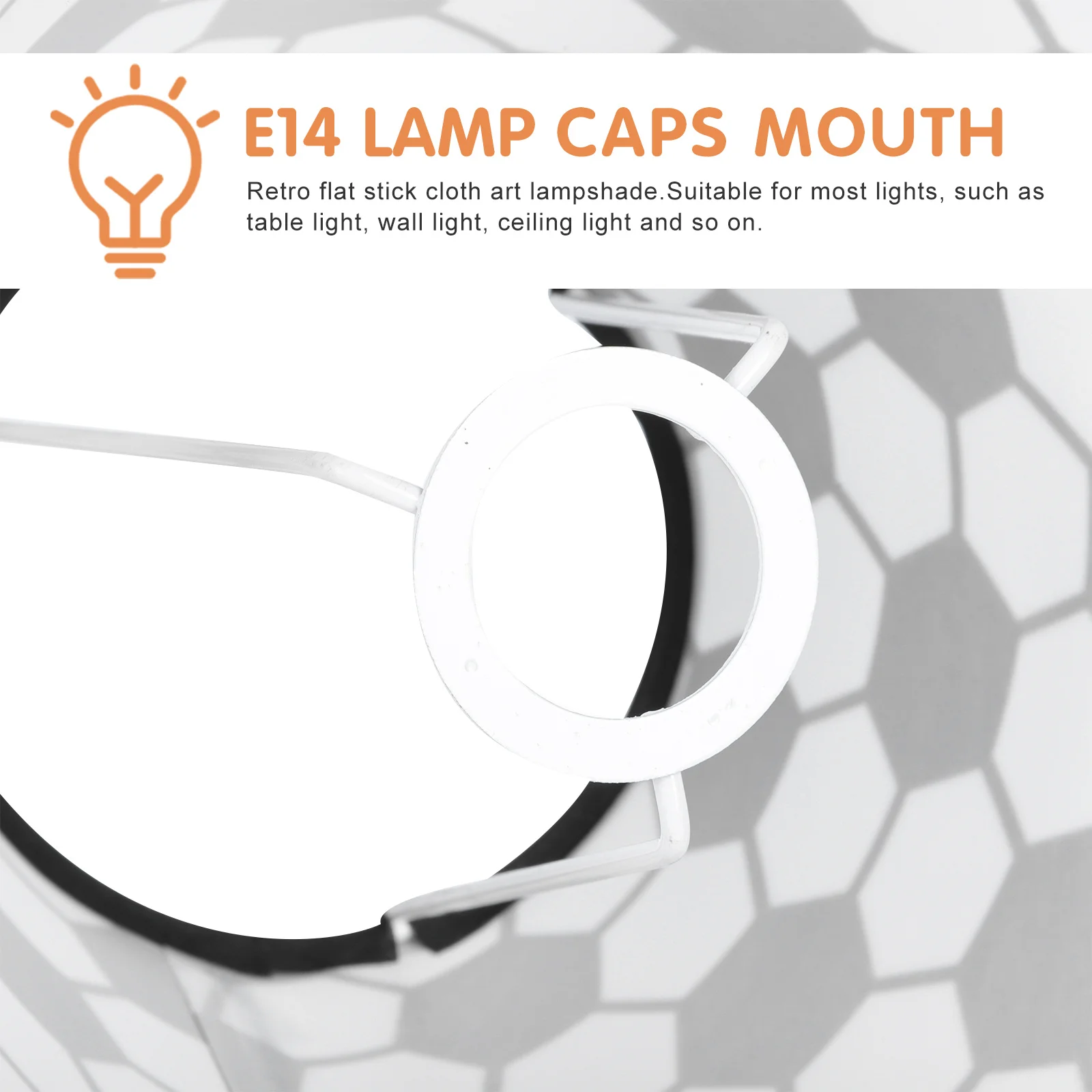 

1Pcs Vintage Cloth Lampshade High Quality Thickened Light Cover for Bedroom Living Room Table Wall Ceiling Light Accessory