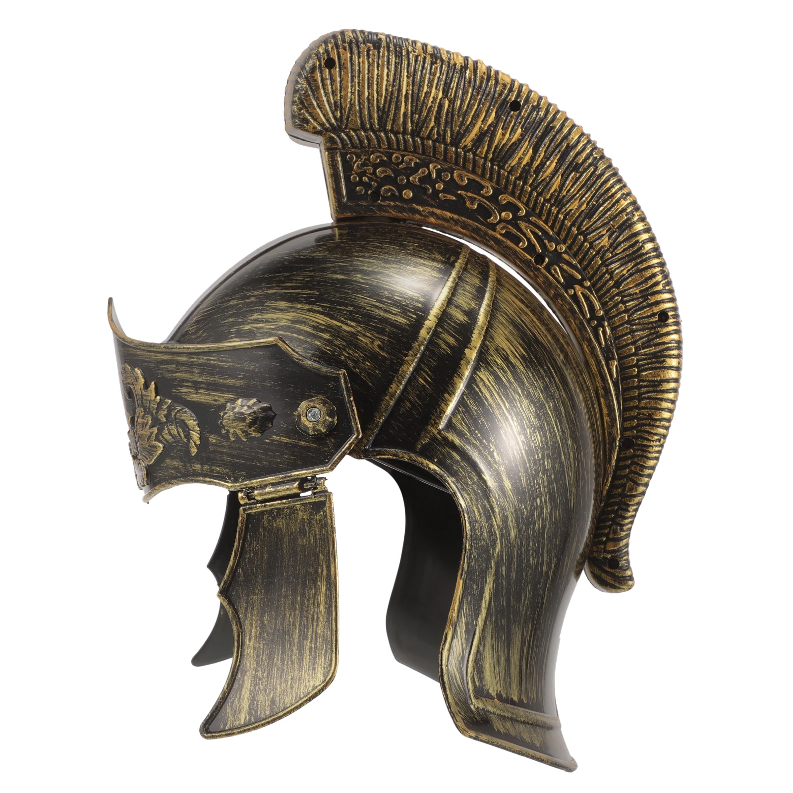 

Hats for Men Golden Samurai Roman Soldier Soldiers Warrior Costume Props Accessories Elder