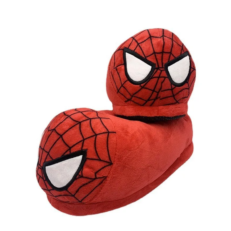 

Marvel Spider-Man anime character cartoon cotton slippers creative personalized non-slip warm all-inclusive slippers