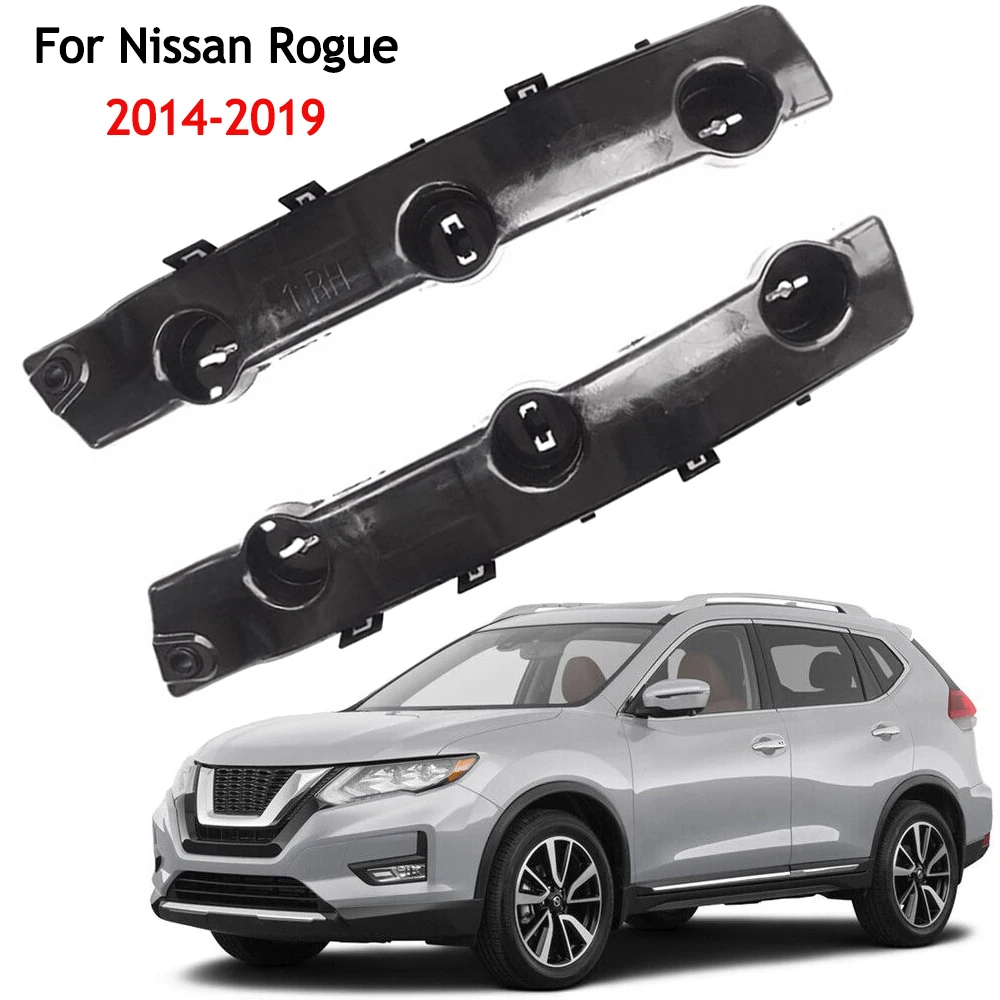 

2pcs Front Bumper Support Bracket For Nissan Rogue 2014 2015 2016 2017 2018 2019 #62222-4BA1A 62223-4BA1A Left Right Accessories