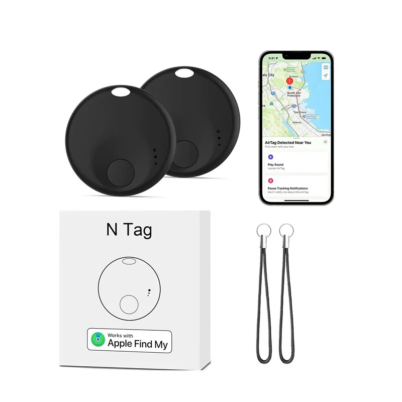 

Смарт-теги Bluetooth-отслеживание Поиск Air Tag GPS-трекер Локатор Устройство глобального позиционирования Анти-потерянная работа Find My APP
