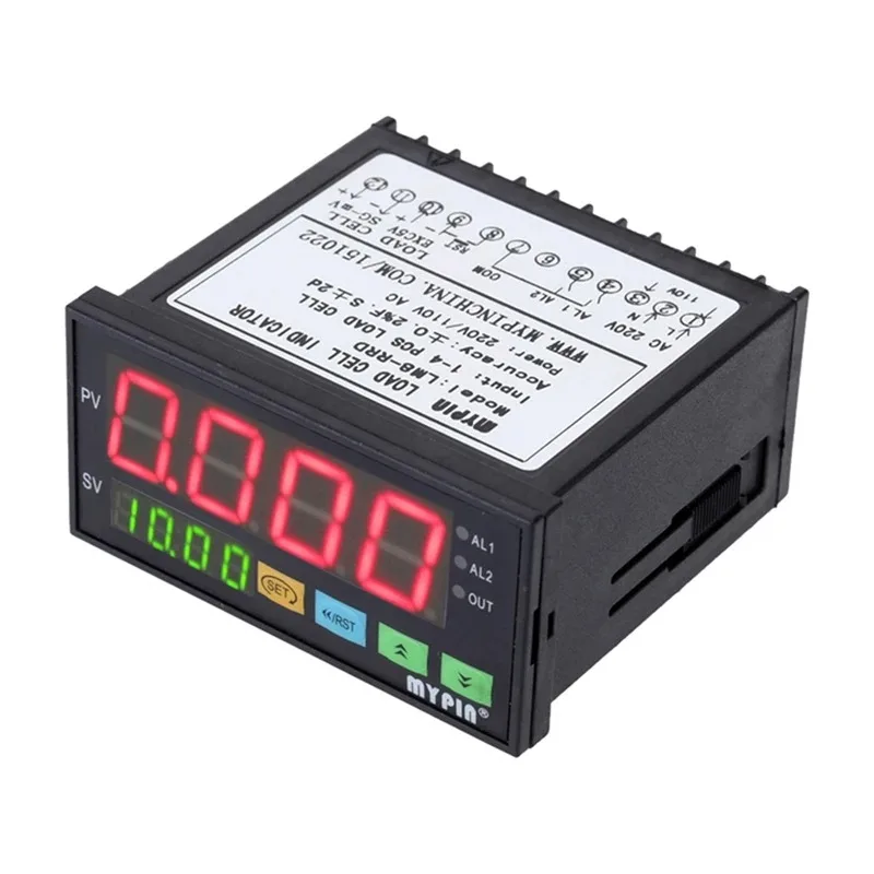 HOT SALE MYPIN Digital Weighing Controller Load-Cells Indicator 2 Relay Output 4 Digits