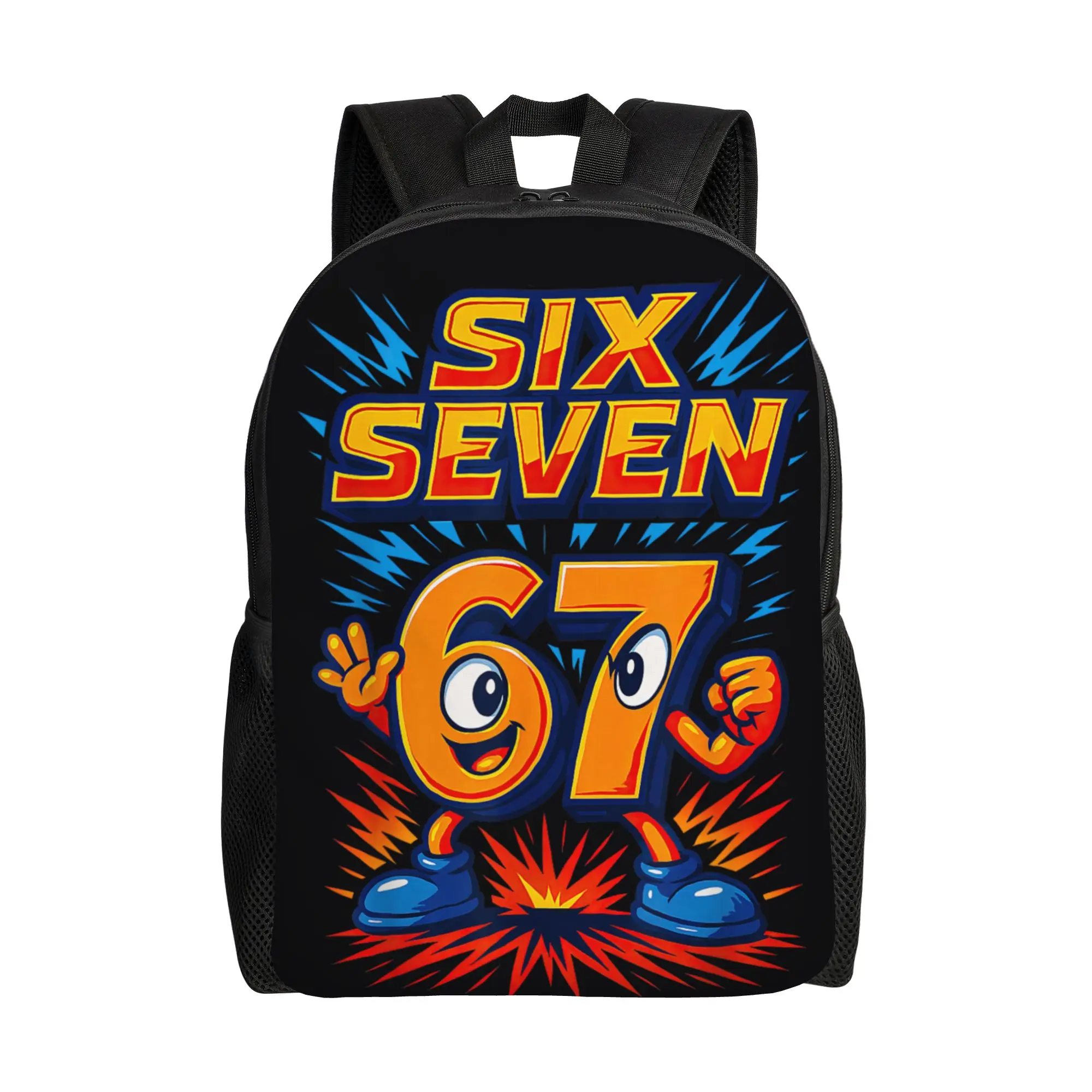 

1Piece New School Year Rucksack Funny 67 Six Seven Italian Brainrot 6 7 Back To School Gift Solid Schoolbag New Semester Begins