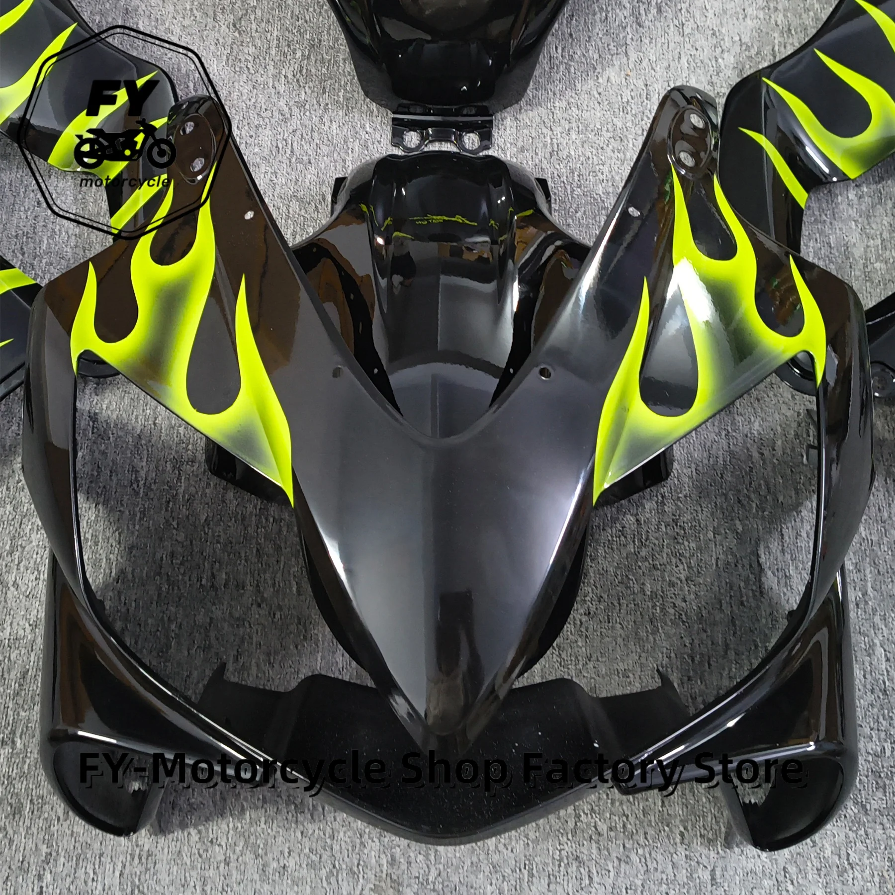 Injection Fairings For HONDA CBR600 F4I 04 05 06 07 Motorcycle Customized ABS Plastic Fairing Kit CBR600 F4i 2004 2005 2006 2007 4