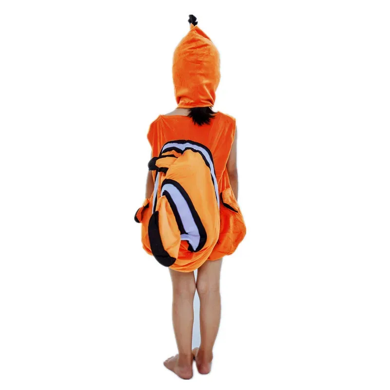 New ❤2025 Child Cute Cosplay Hooded Costume Boy Girl Anime Movie Finding Nemo Halloween/Christmas Adventure Hero Part ☆ ☆ ☆