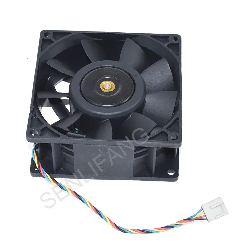 Ventilador quadrado de servidor de 4 fios para delta pfb0912uhe, dc12v, 2.35a, 90x90x38mm