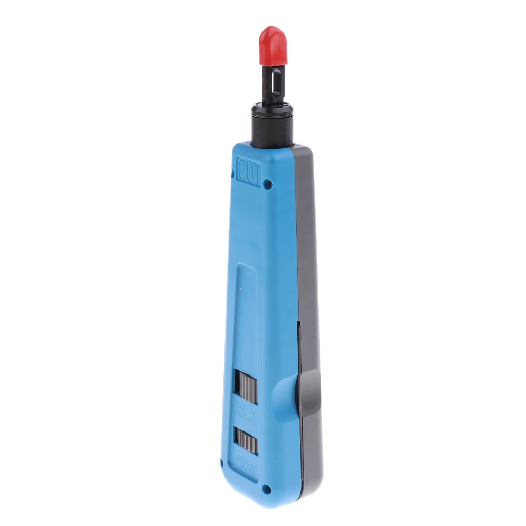 Professional Cable Punch Tool Ergonomic Wire Stripper Cutter Set for Network Installation and Wiring