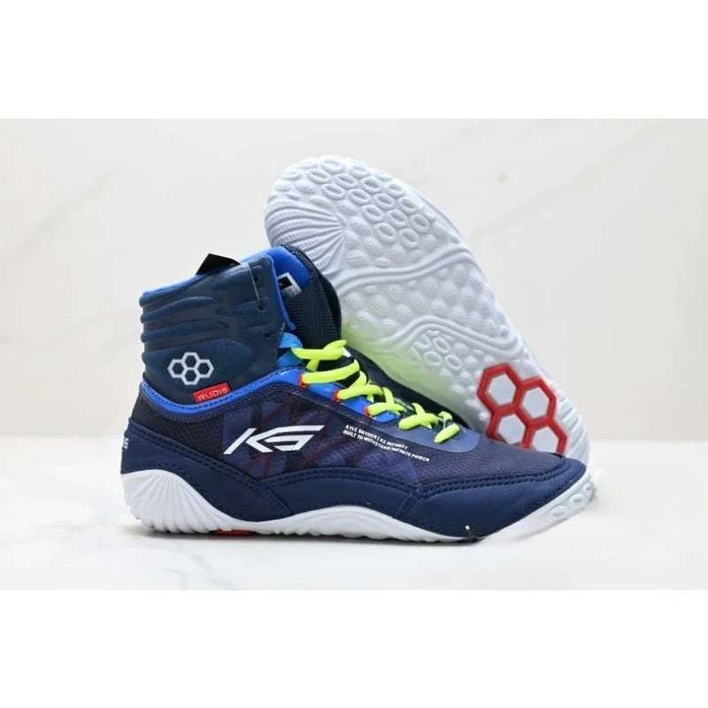 

2026 Classic Brand Professiona Unisex Wrestling Shoe Competition Sport Gym Training Shoe Comfortable Anti-Slip Boxing Fighting B