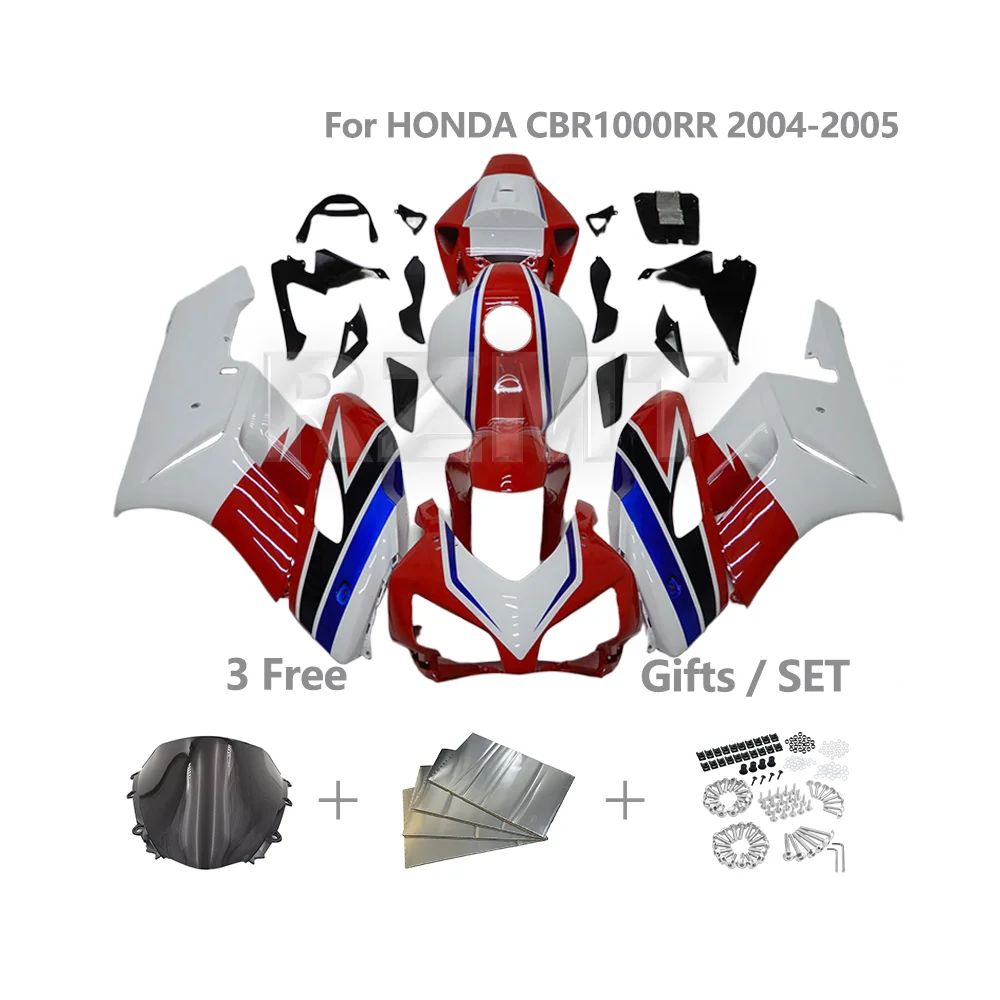 

Комплект обтекателя мотоцикла для HONDA CBR1000RRR 2004-2005 CBR 1000RR ABS, инъекционные индивидуальные обтекатели, комплект деталей для кузова H1005-133a