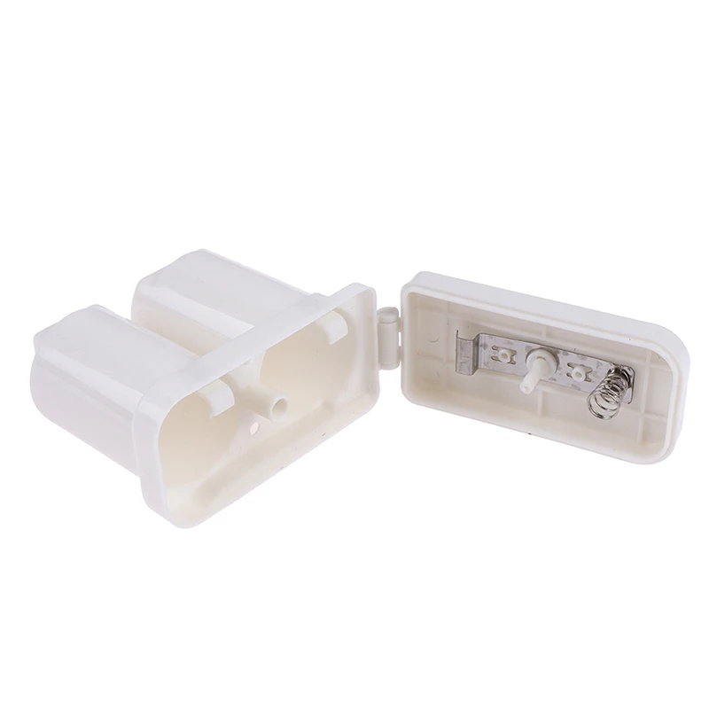 Double Compartments Battery Box For Universal Gas Water Heater Accessories White Plastic Double Battery Case Power Supply