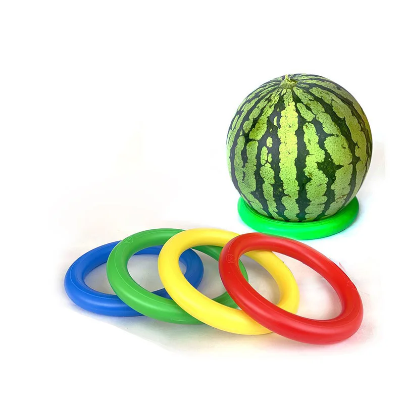 30pcs Plastic Watermelon Stand Fruit Ball Support Ring Frame Hami Melon Decorative Table Organizer Storage Holder
