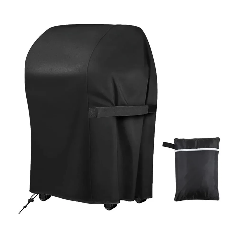 

Grill Cover Waterproof Barbecue Gas Grill Cover Dustproof Rain-Proof Cover Outdoor Grill Round Top Cover 77x67x110 Cm