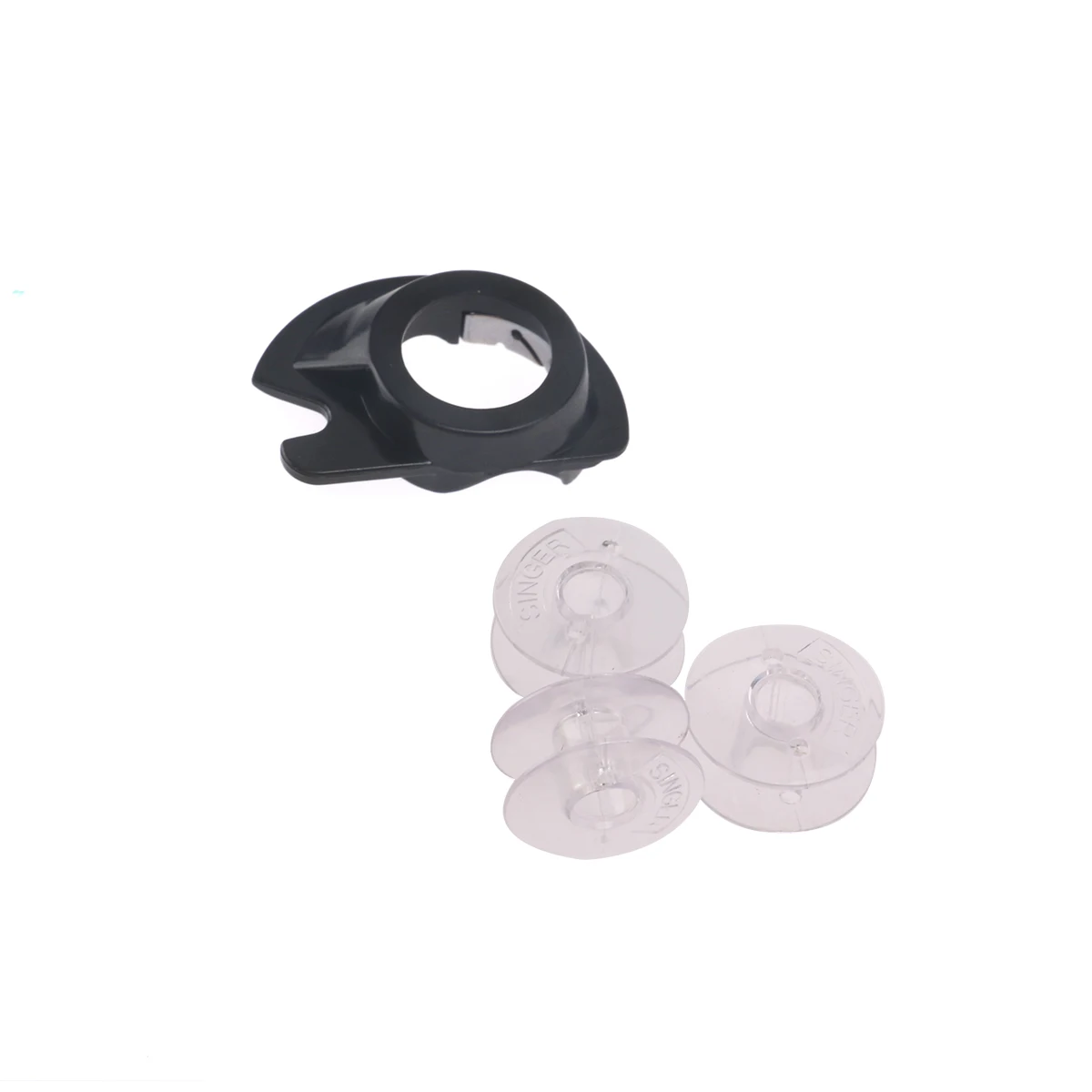 

Bobbin Case Sewing Machine Accessories 1 Case 3 Bobbins Durable Hard Plastic Storage Threads Fits Most Singer Models
