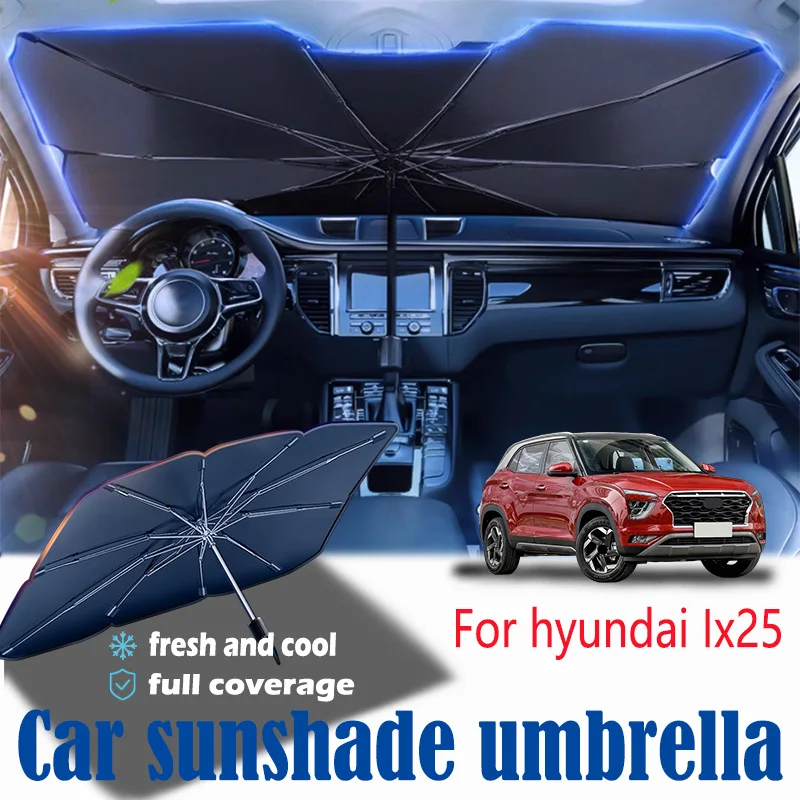 

For hyundai Ix25 front windshield panel, sun visor, summer accessories, heat insulation, sun shading, and sun protection
