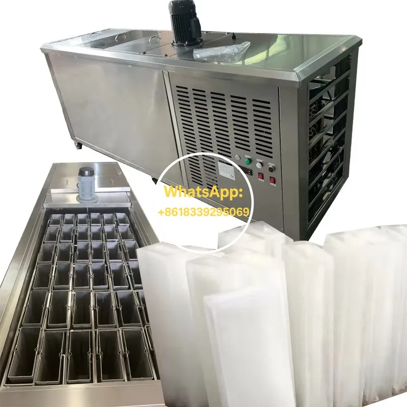 

Commercial Ice Block Making Machine 1T 2T 5T 10T Industrial Ice Plant for Nigeria Market Fast Freezing Heavy Duty Best