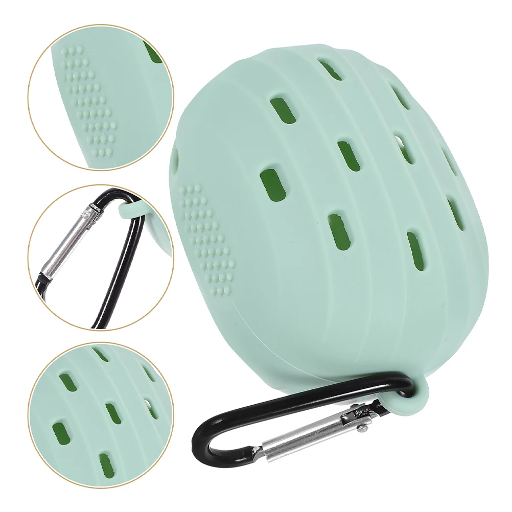 

2pcs Silicone Makeup Puff Holder Powder Puff Storage Box Travel Makeup Sponge Case Dustproof Portable For Women