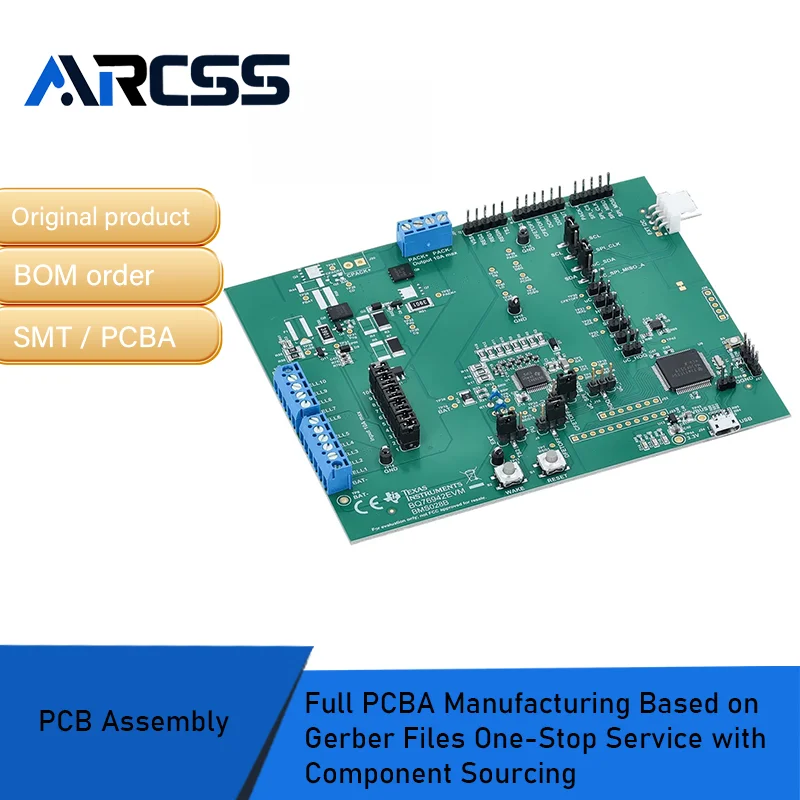 

Full PCBA Manufacturing Based on Gerber Files One-Stop Service with Component Sourcing