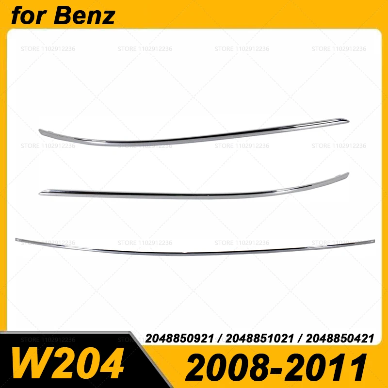 

for 2008-2011 W204 Mercedes-Benz C-Class Rear Chrome Bumper Trim 2048850921 2048851021 2048850421
