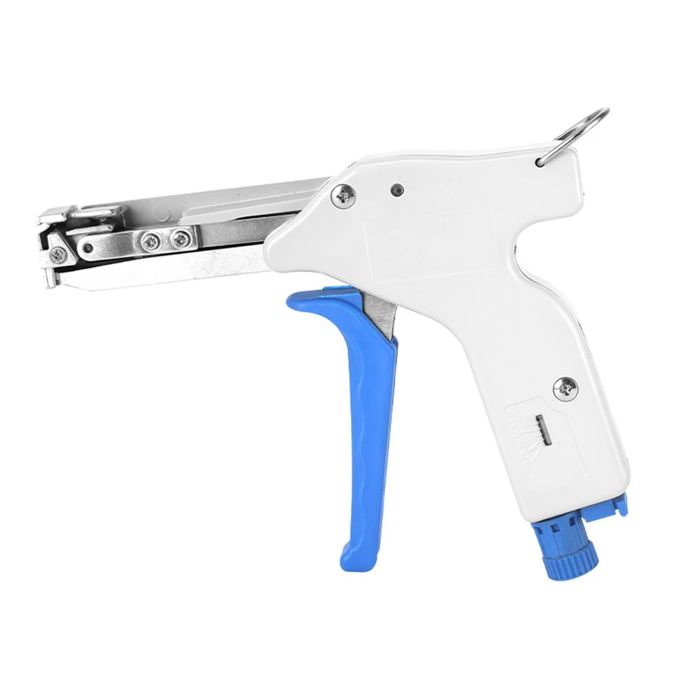 

Adjustable Tension Control Tool Efficient Bundling Machine White And Blue Cable Tie Cutter Outdoor Installation Tool