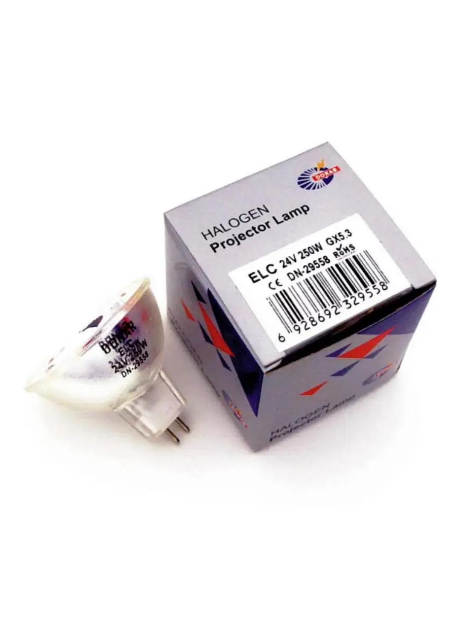 5 szt. ELC 24V 250W Halogenowa lampa kubkowa 13163,64653 Mikroendoskop z zimnym źródłem światła, lampa projektorowa, żarówka kubkowa — 2