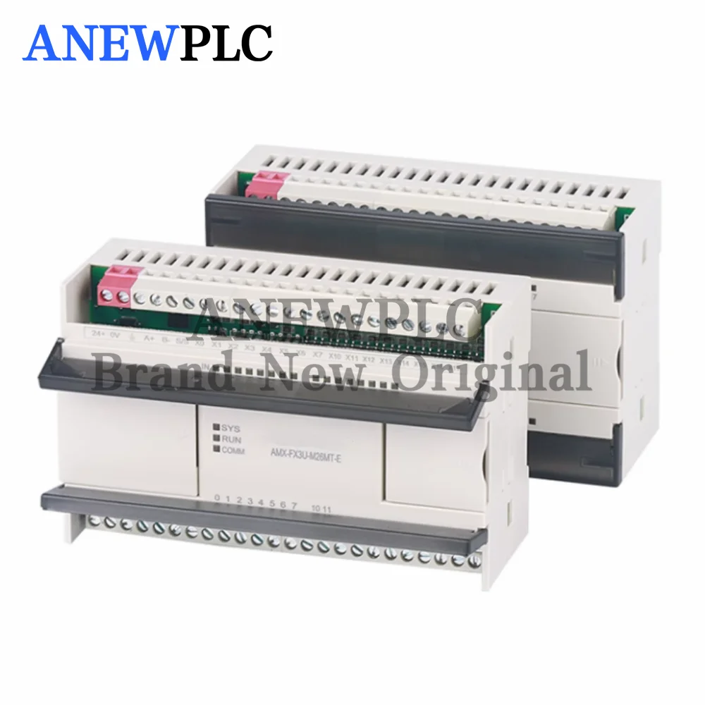 New AMX-FX3U-M26MR MT -E EM3-AR8-8PT100 EM3-IM12R-4DI8DR EM3A-AE8 AM8 AR8G IO8R AQ8 PLC Programmable Controller