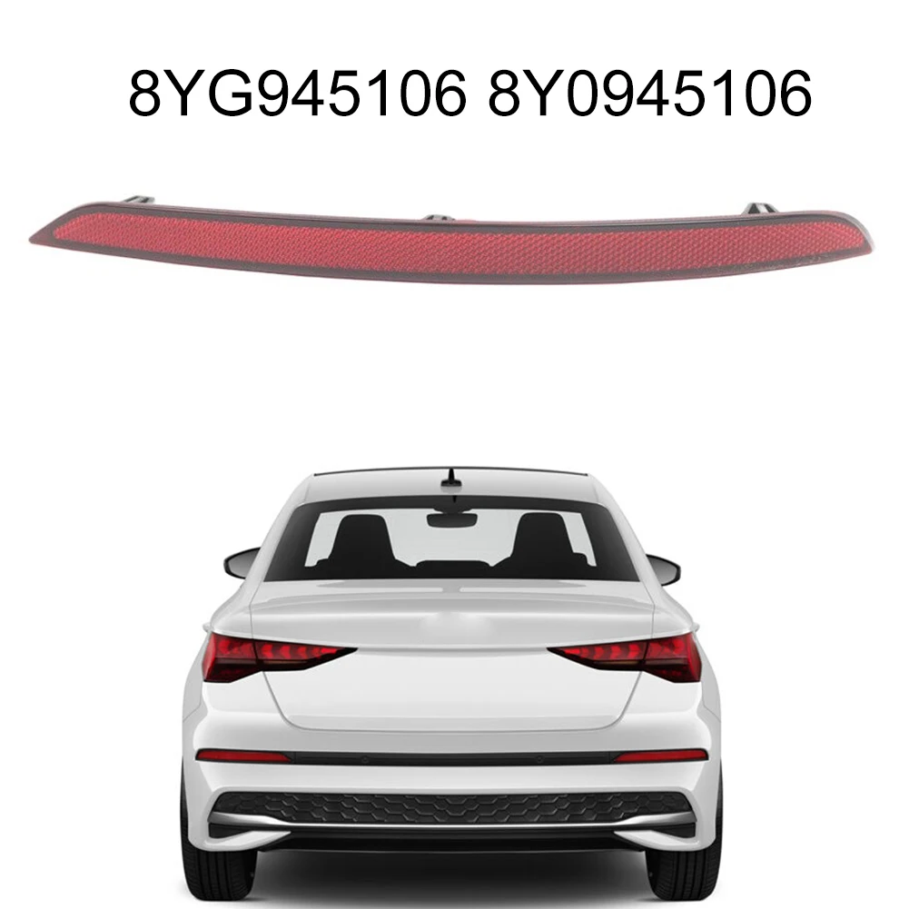 For A3 8Y Rear Reflector Lens Right Side Replacement for 2020 2021 2022 2023 2024 Bumper Assembly 8YG945106 8Y0945106