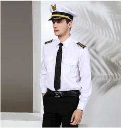 Summer Air Cadet Pilot Captain's Uniform Property Security Concierge Image Post Work Uniform