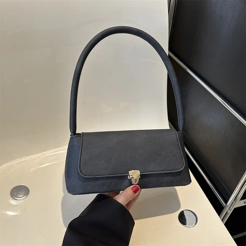 Minority Trend Handbag Underarm Bag Retro Simple Luxury Brand Shoulder Bag Women Autumn New Fashion Simple Female Shoulder Bag