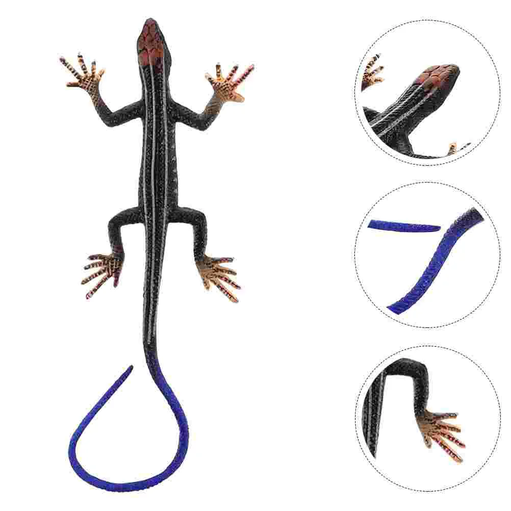 Tricky Toys Lizard Model Children Spoof Artificial Reptile Lizards Boy Educational Party Tool Small Fake Figurine Plastic Prop