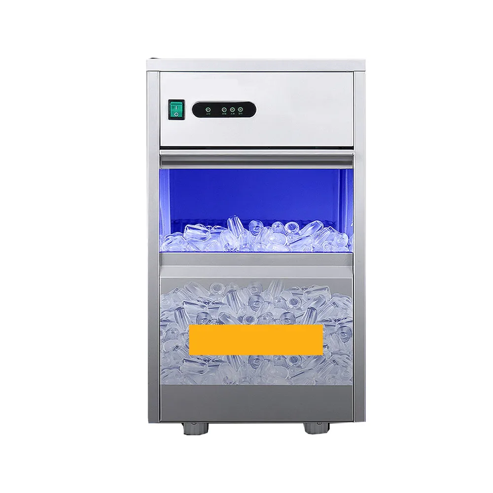 Freestanding Ice Maker Machine Commercial Restaurant Bar Cold Drink Stainless Steel Bullet Ice Maker Machine intelligent water purifier household direct drink heating installation free that is heating ro one machine reverse osmosis smart