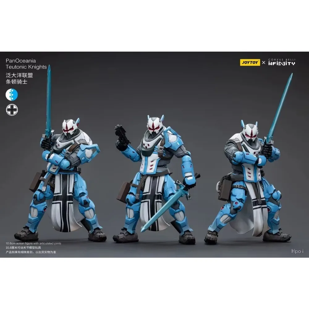 [In-Stock] JOYTOY INFINITY Action Figure PanOceania Teutonic Knights Anime Figurine Joint Movable รุ่นสะสมวันเกิดของเล่น