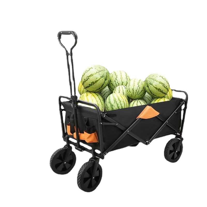 Foldable and Portable Shopping Cart, Small Cart, Express Delivery, Outdoor Camping, Stall, Vegetable