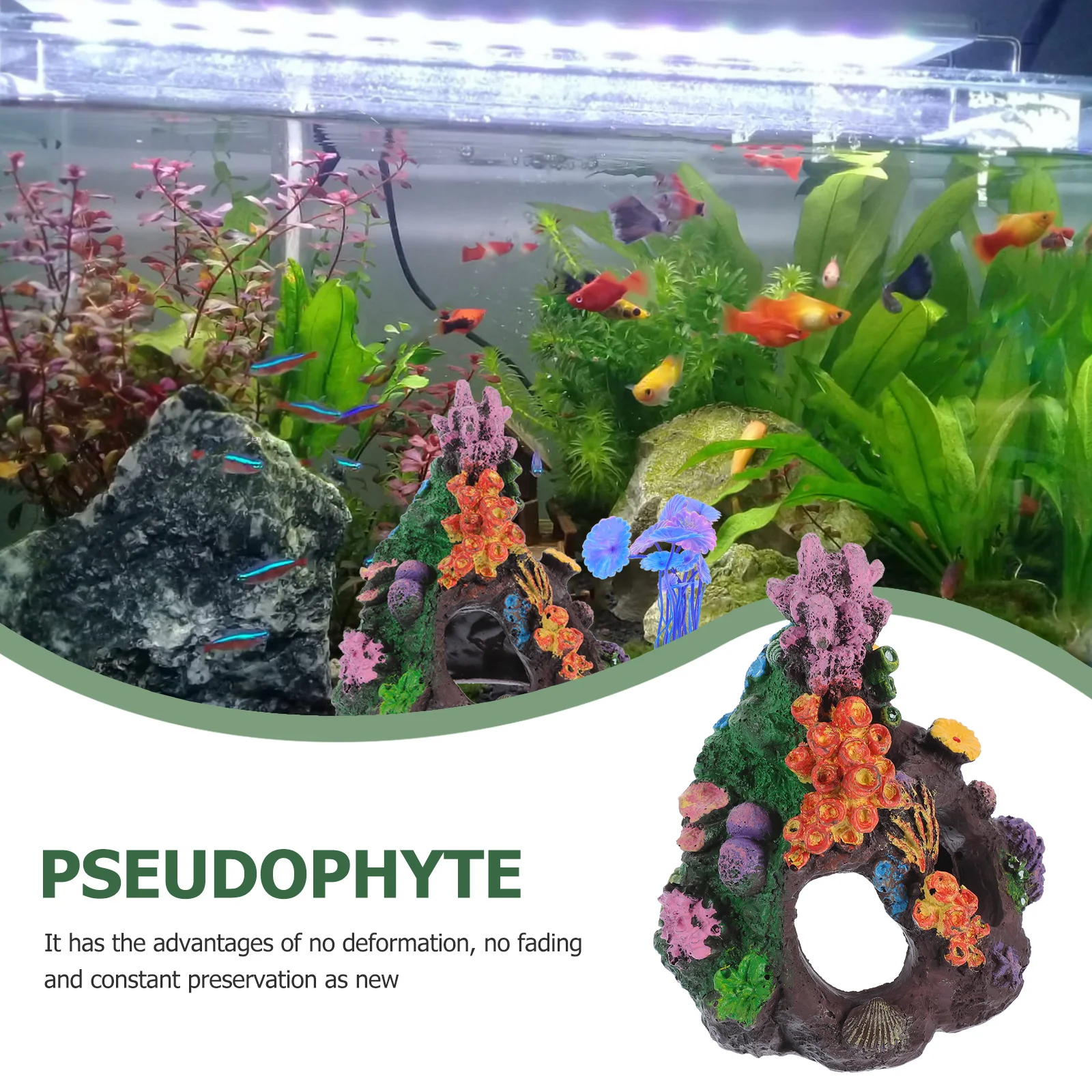 

5Pcs Artificial Coral Tower Aquarium Decor Simulation Coral Reef Landscape Fish Tank Fake Plants Decoration Artificial Plant