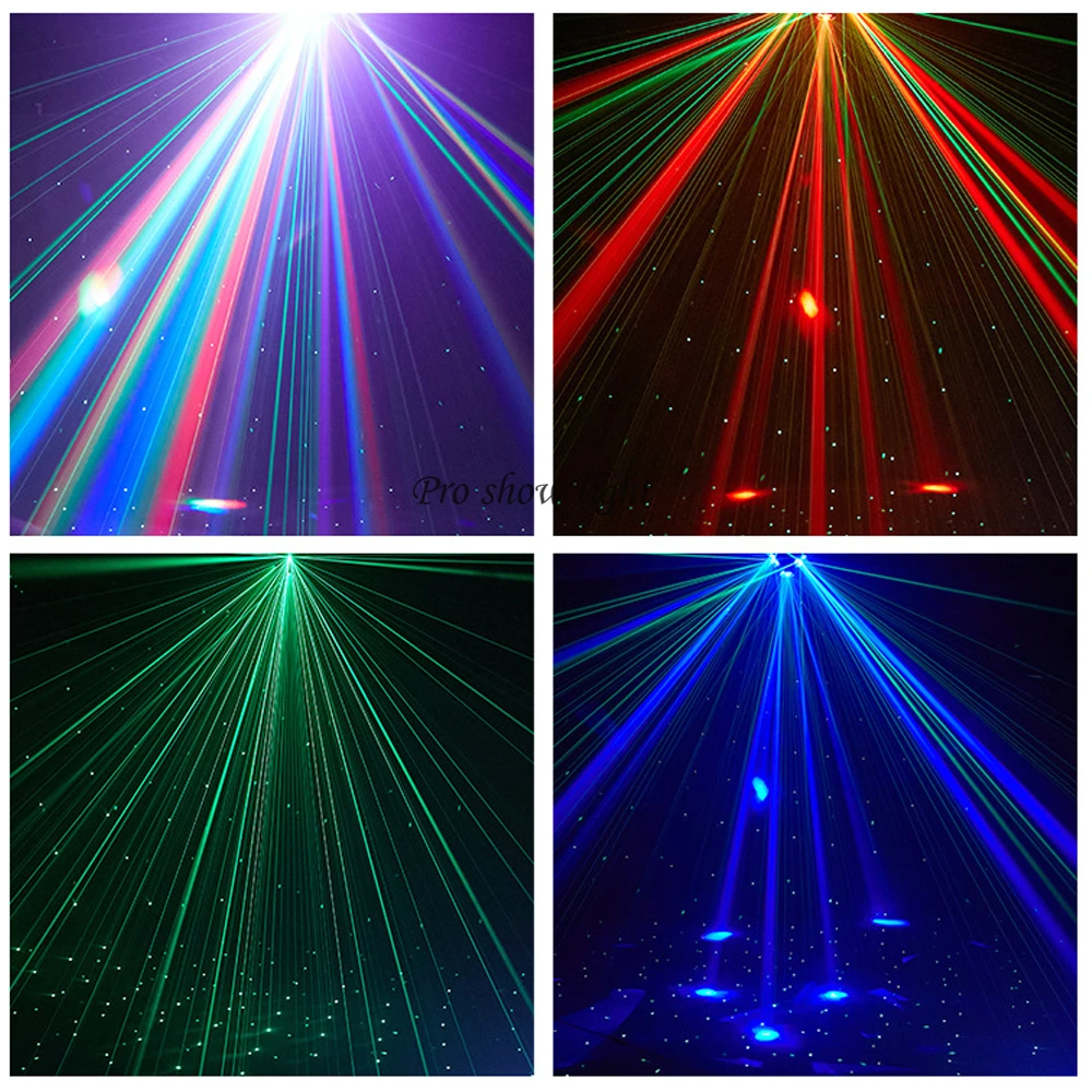 200W Bee Eye Moving Head Light DMX LED Rotating Moving Head Light Stage Laser Light with Remote For Party Disco Dj Wedding Show