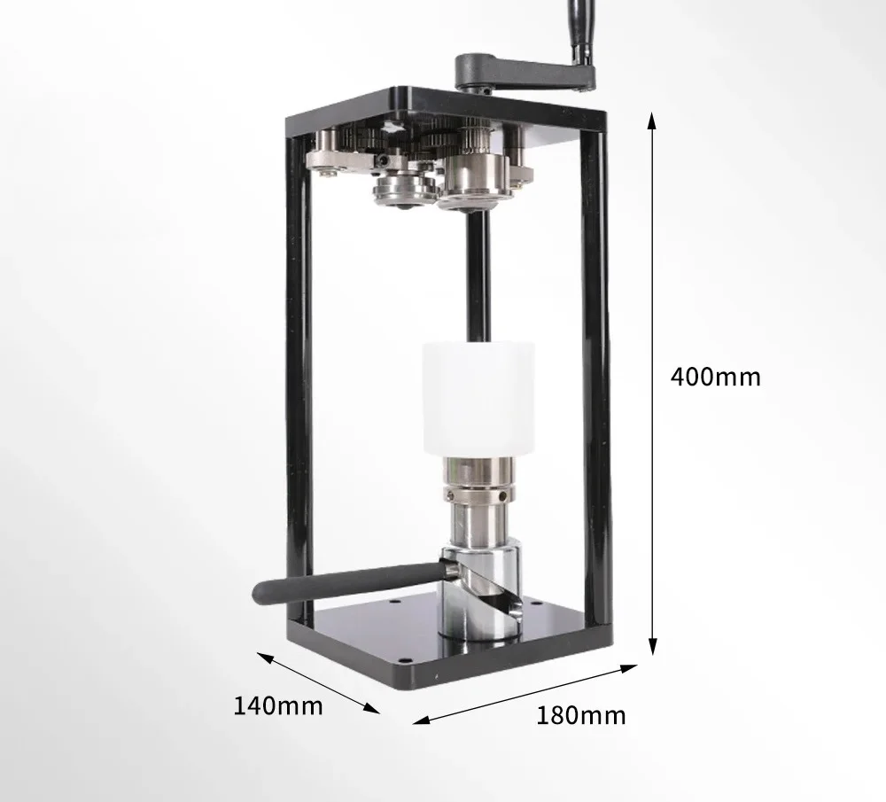 Semi-automatic Rotary Can Sealing Machine PET Plastic Aluminum Sealing Machine Can Drink Coffee Beer Foam Tea Sealing Machine