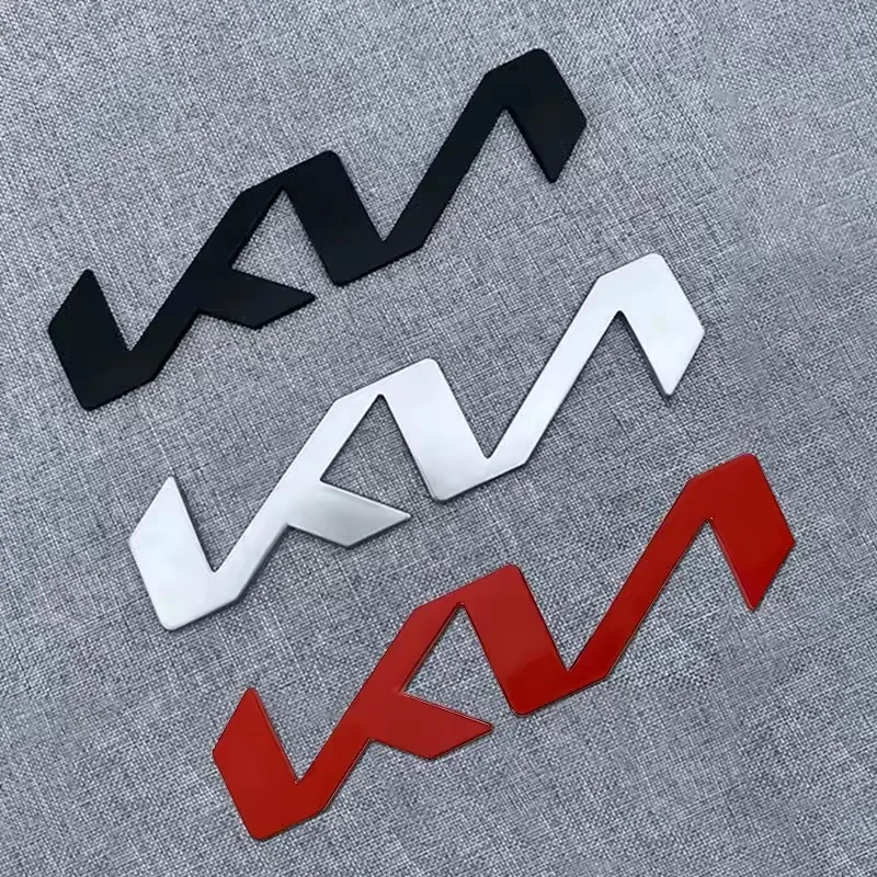 سيارة الجبهة هود الجذع رسالة ثلاثية الأبعاد شعار معدني لاصق الشعار لكيا K5 K9 سورينتو Ceed سبورتاج كرنفال ستينغر فورتي نيرو ريو راي #4