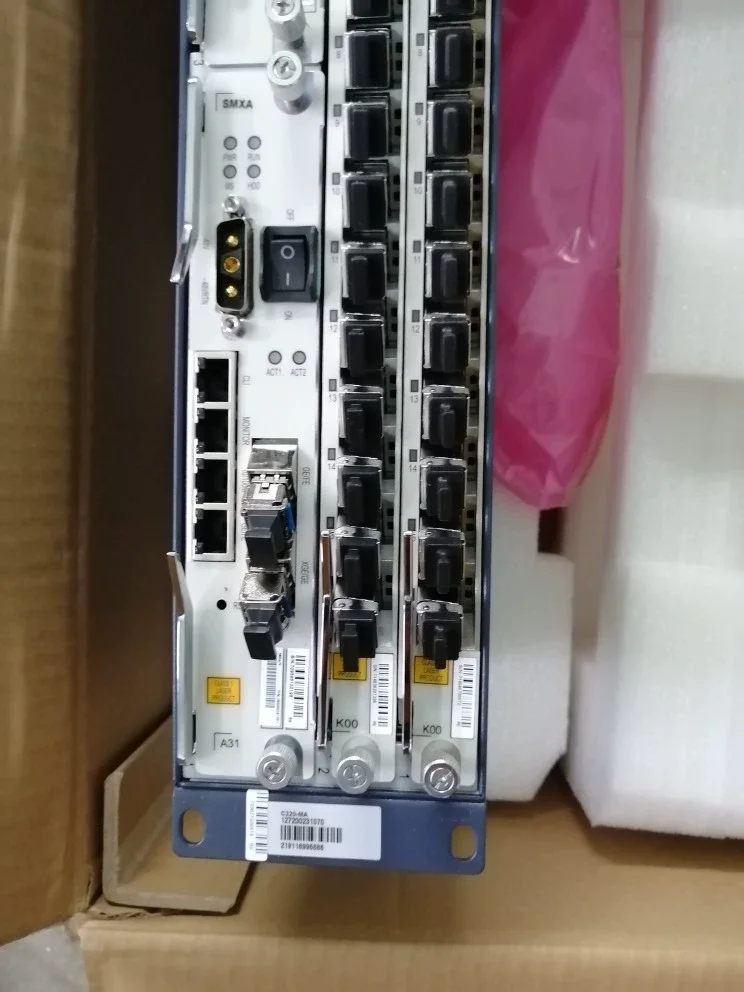 Brand New C320 OLT GPON OLT With GTGO GTGH 8 Ports 16 Ports 1G 10G DC Uplink Board