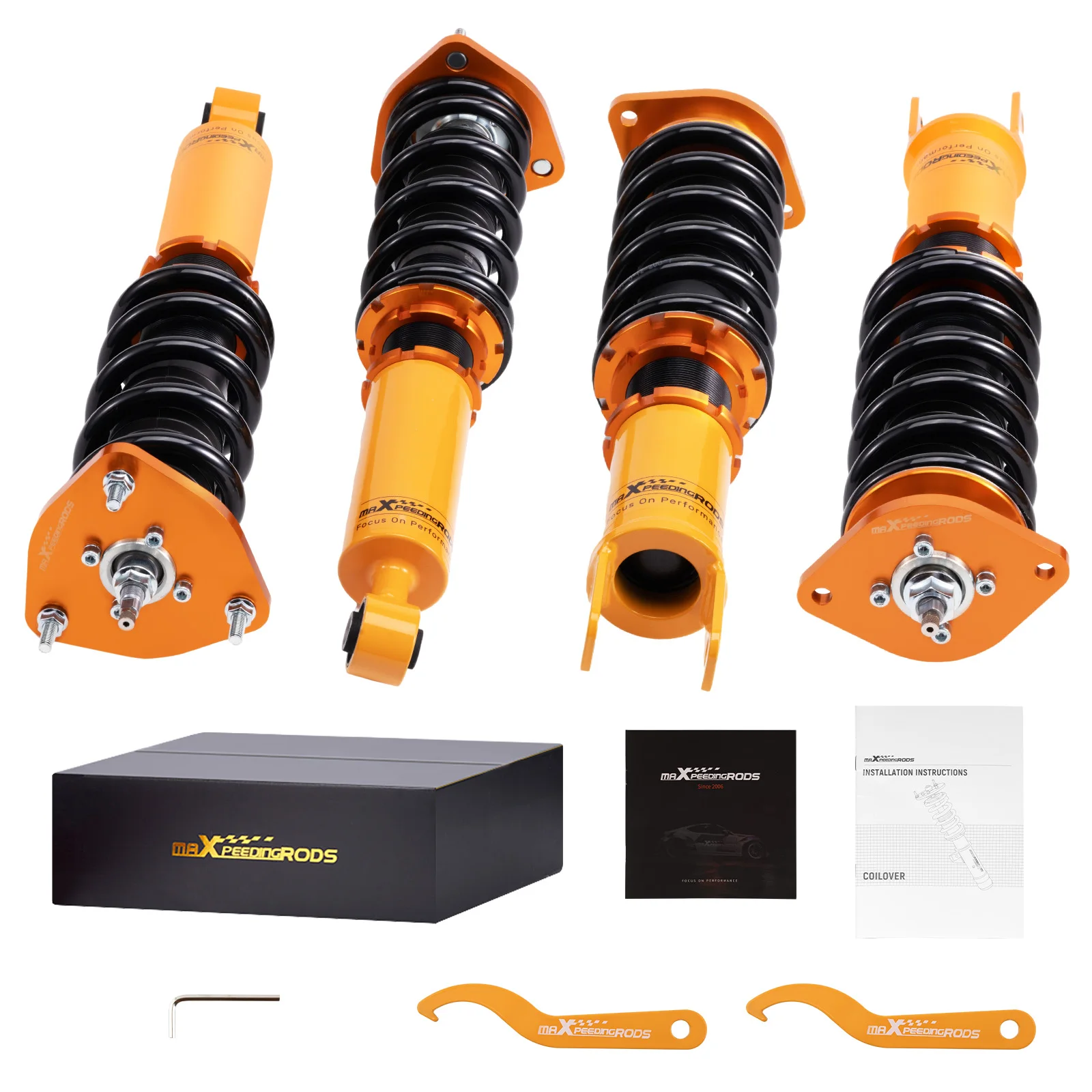 Coilovers for Infiniti G37 Sedan/Coupe RWD 2008-2015, for Nissan 370Z RWD 2009-202  Coilovers Suspension Kit Struts