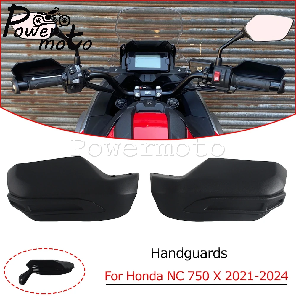 

Аксессуары для мотоциклов, защита для рук, защита для ручек, ветрозащитный щиток для руля, матовый черный для Honda NC 750X21-2024