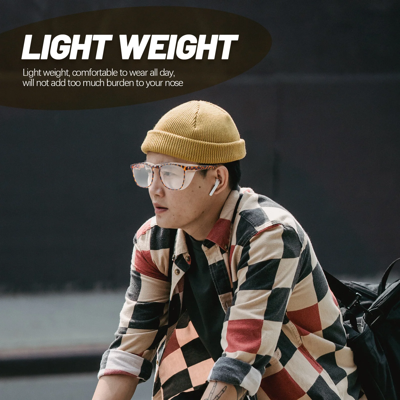 

Windproof Safety Goggle Fog Proof Outdoor Protective Eyewear Lightweight Comfortable Eye Protection Cycling Running Skiing