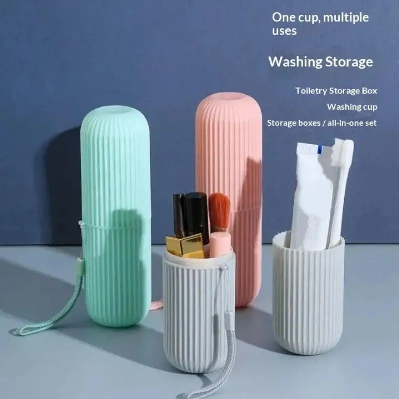 N$ Portable Toothbrush Toothpaste Holder Storage Box For Travel Camping Keeps From Dirt Damage