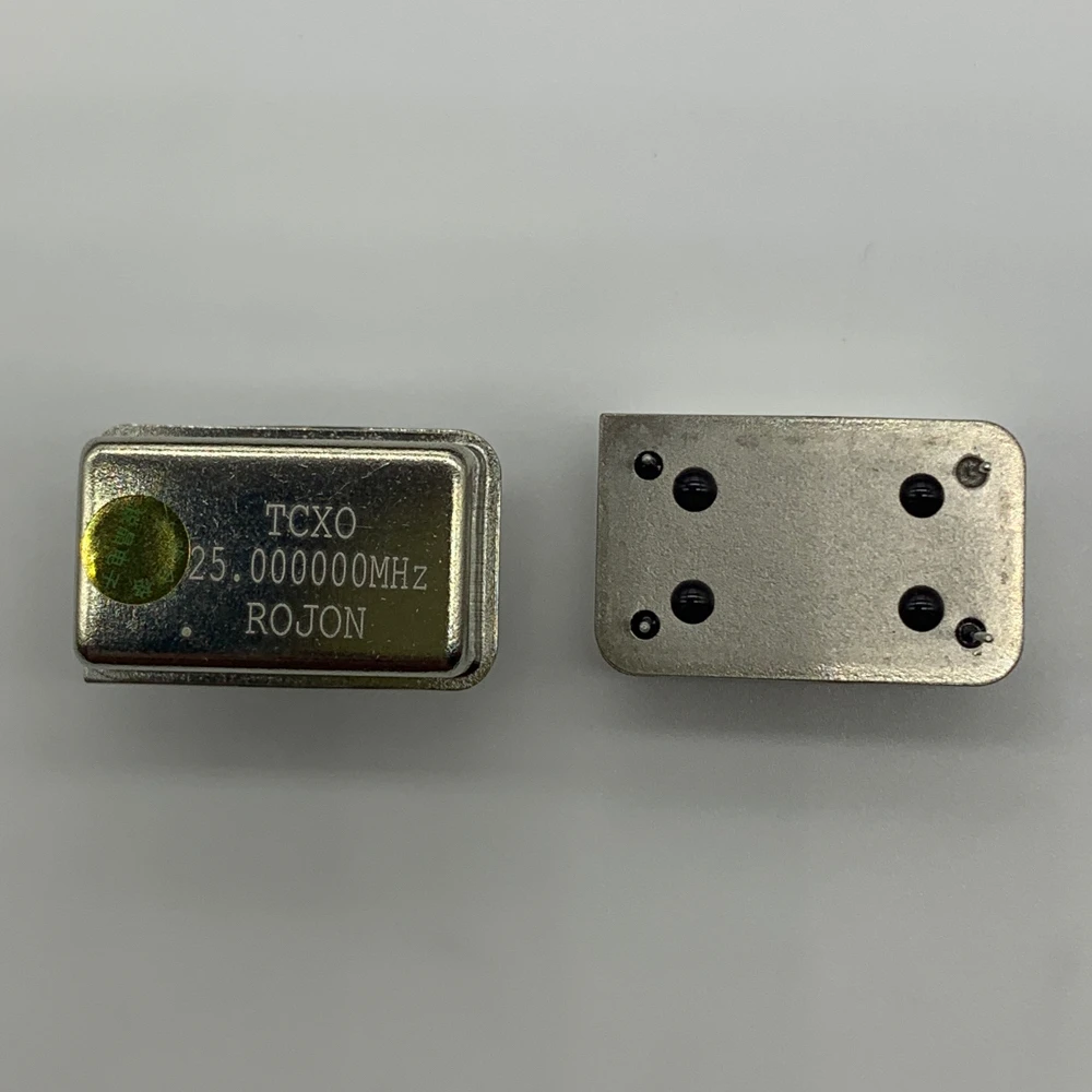 1PCS/ 25MHz high precision temperature compensated crystal oscillator TCXO precision 0.1ppm rojon high stability clock