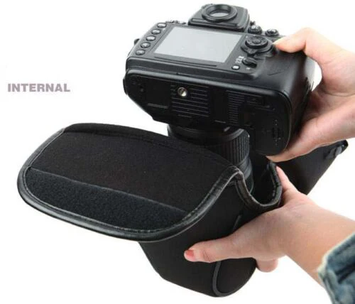 Soft Camera Case Bag Pouch Cover For Nikon DSLR D70 D70S D90 D7000 D80 18-105 lens