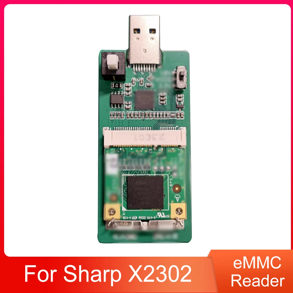 Compatible eMMC Reader for Sharp X2302 USB 3.0 Writer Tool Boot Card Programmer