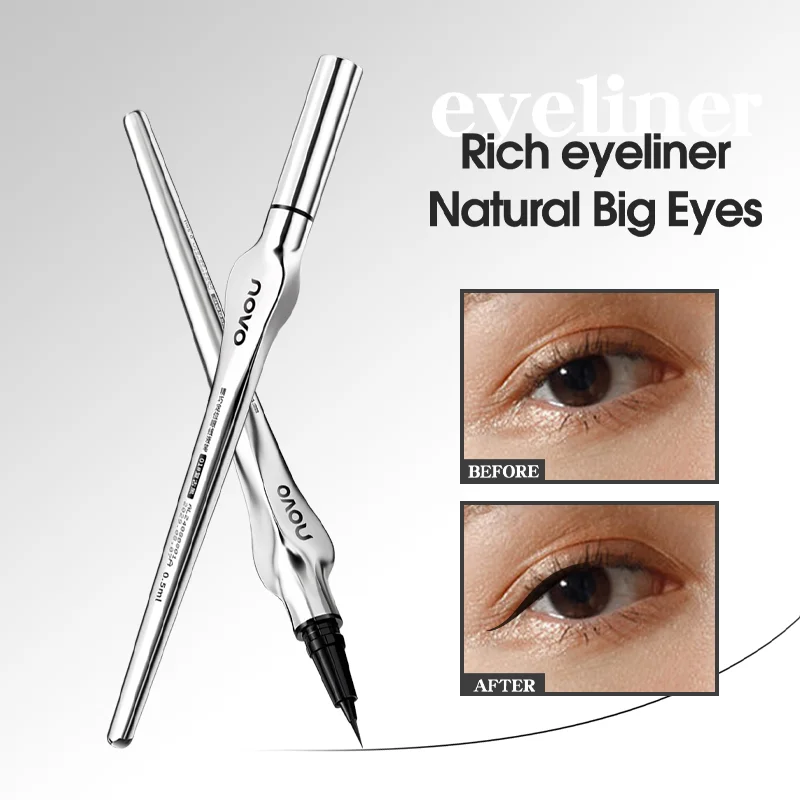 ウォータープルーフマットリキッドアイライナーペン - 極細、速乾、にじみにくい、大胆なアイメイクのための滑らかなフォーミュラ