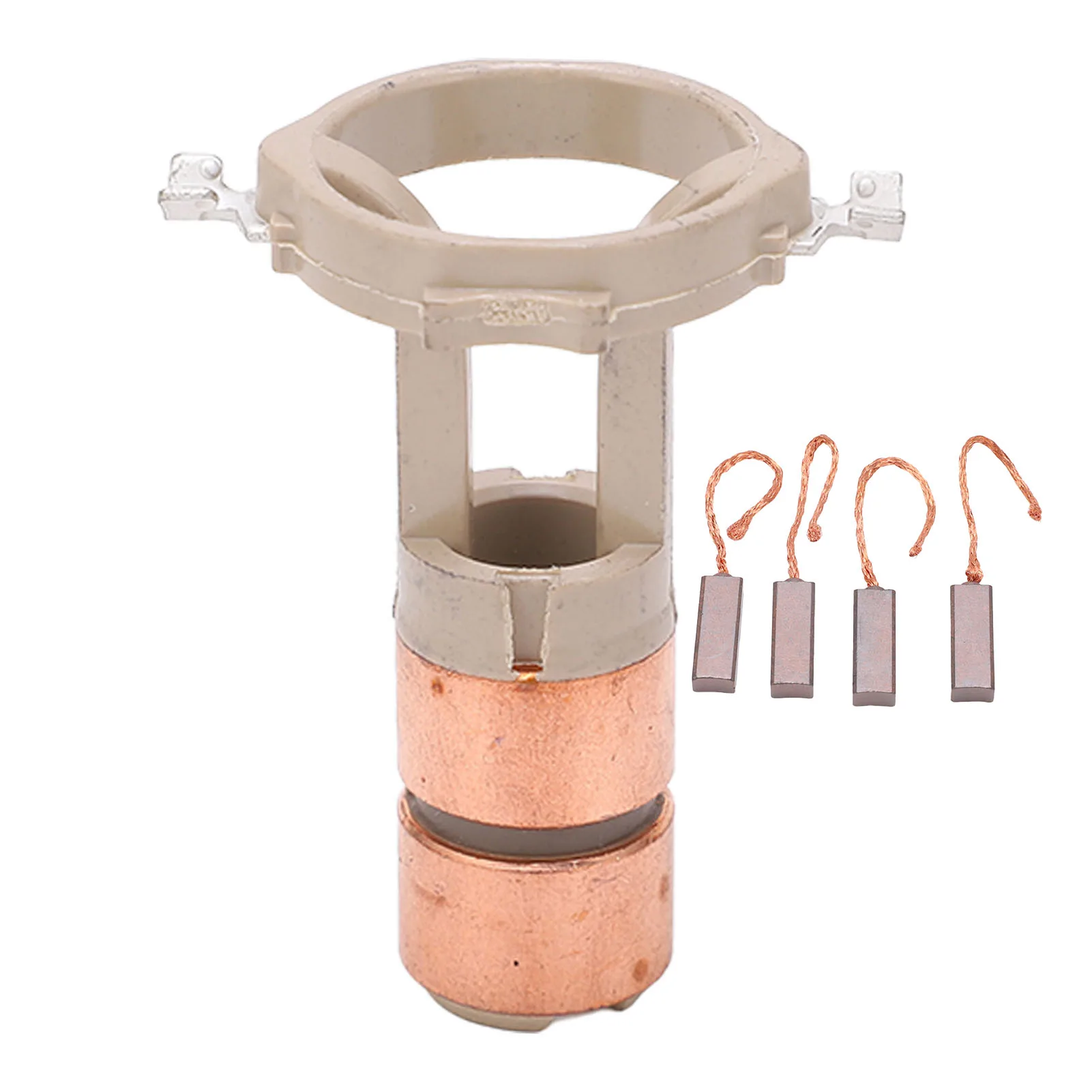 Alternator Brush Set 230090 Replacement for VALEO Copper Slip Alternator Slip Ring Brushes Set Generator Repair Kit