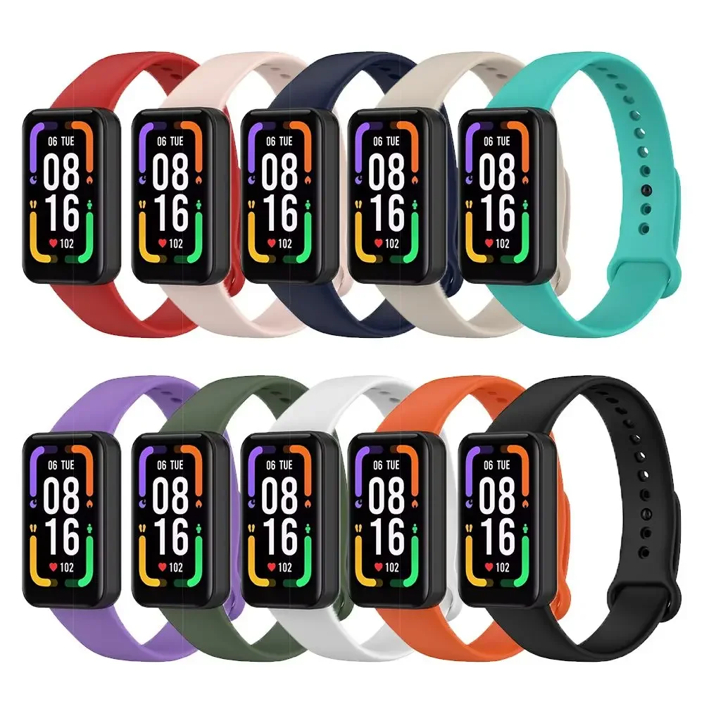 

Silicone Strap For Xiaomi Redmi Smart Band Pro Bracelet Belt Replacement Sport Wrist Band for Redmi Band Pro Watchband Correas