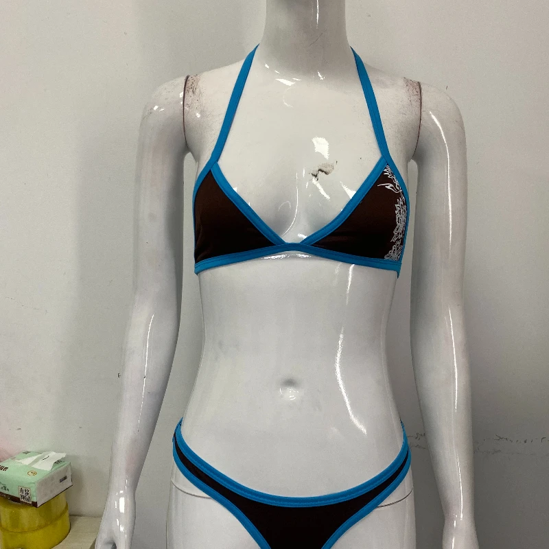 ملابس ضيقة للفتيات الحارة، بيكيني ساخن عبر الحدود أوروبي وأمريكي، حزام عطلة مثير، تصميم سباحة على الشاطئ