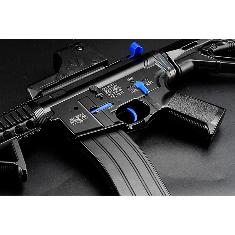 Pegatina metálica para Gel Blaster M4A1 – Accesorio cuerpo - imagen 4